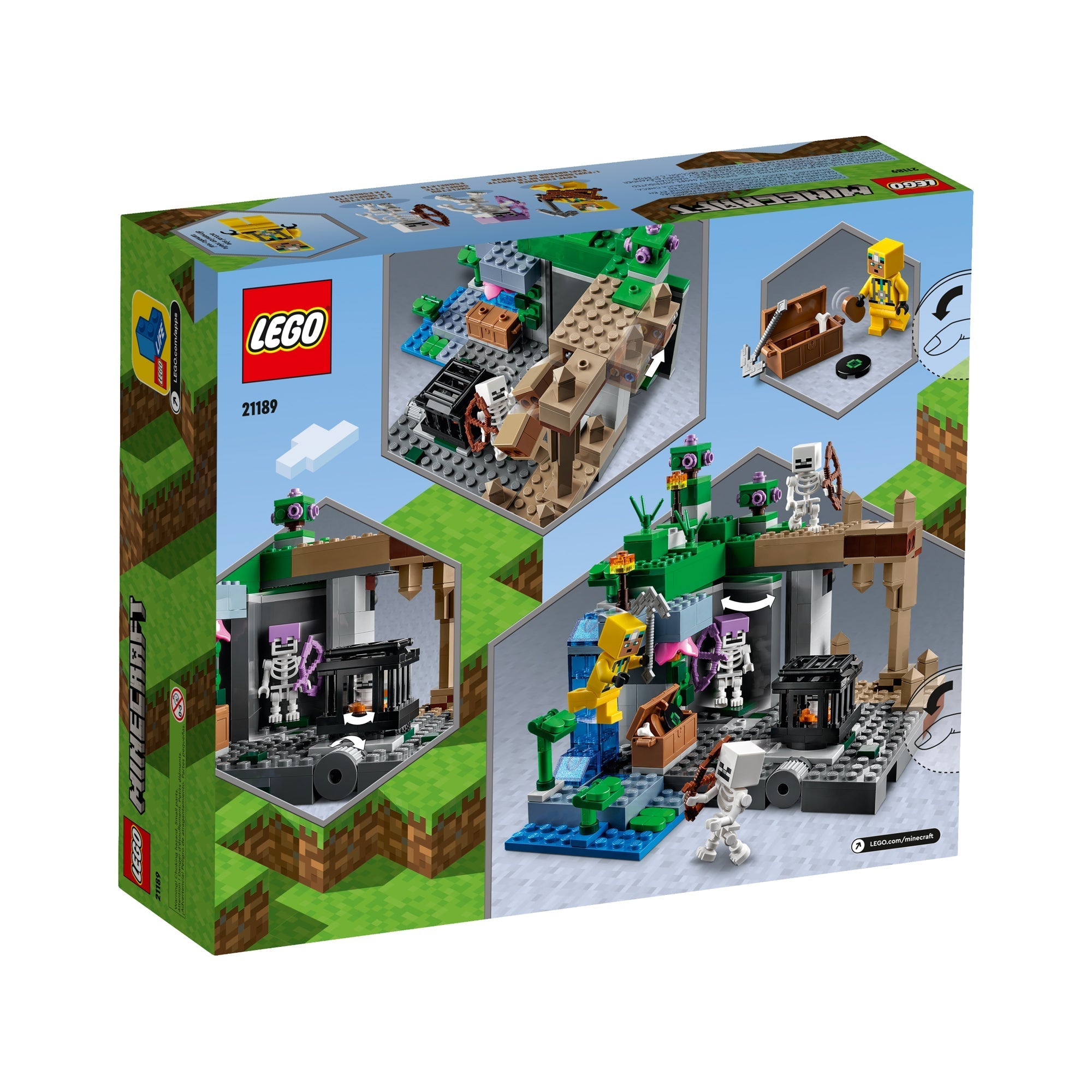 LEGO Minecraft The Villager Raid 21160 Ensemble de jeu d'action et