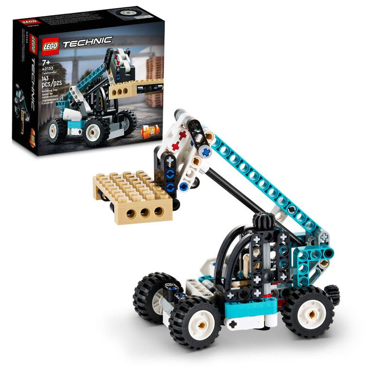 LEGO Technic Telehandler, 42133, Ages 7+, 143 Pieces – Party Expert