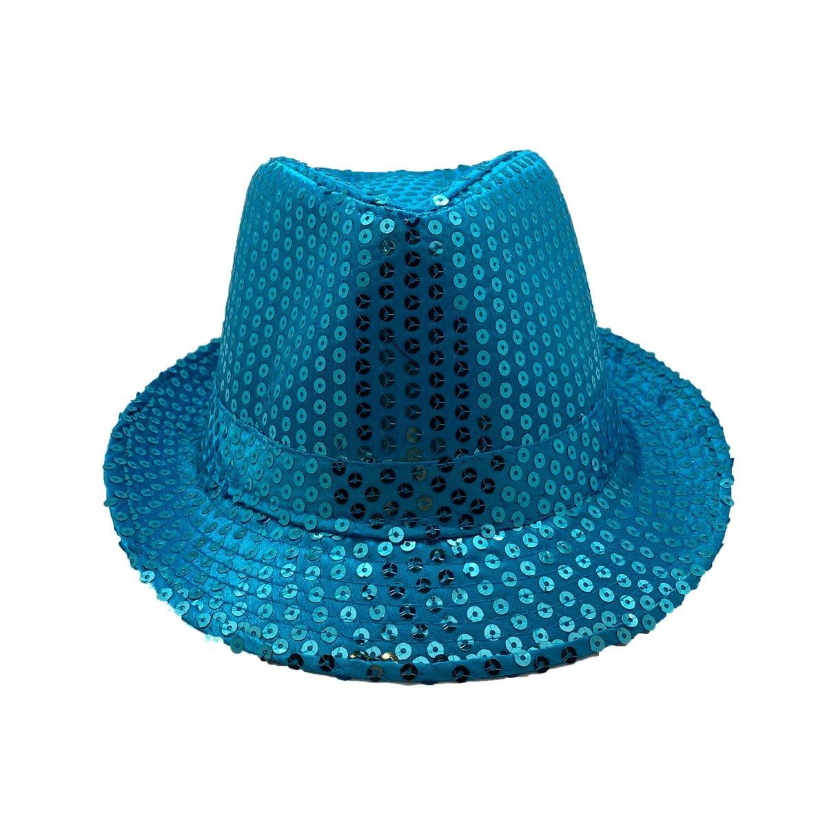 Sequin fedora hats on sale