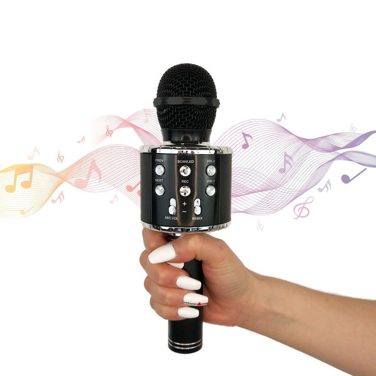 Ankuka Microphone sans Fil Karaoké, Micro Karaoke Enfant avec