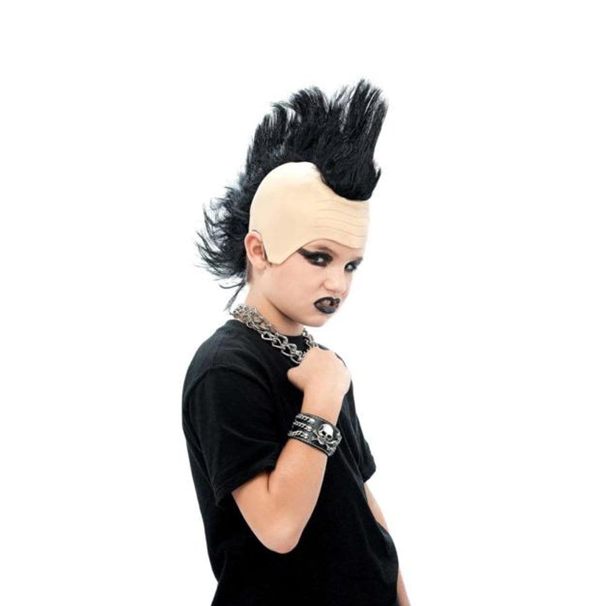 Black Mowhawk Wig for Boys Party Expert Page 4