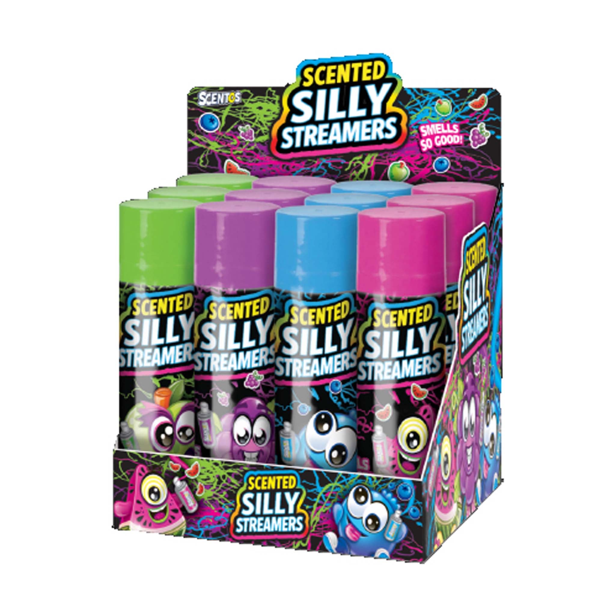 Scentos Scented Silly Strings, 3 Oz, Assortment, 1 Count | Party Expert