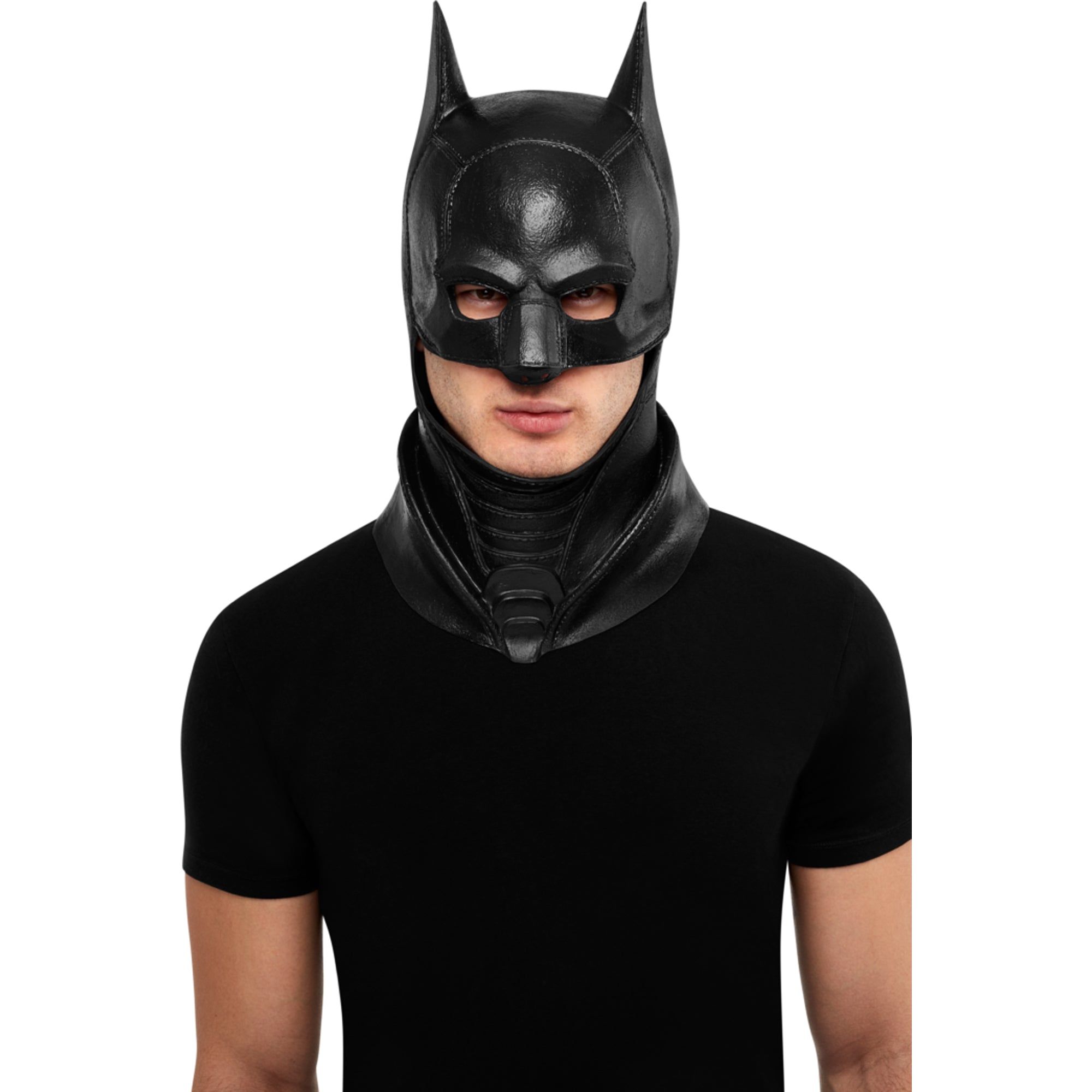 Demi-masque de DC Batman, noir, taille unique, accessoire de costume à  porter pour l'Halloween