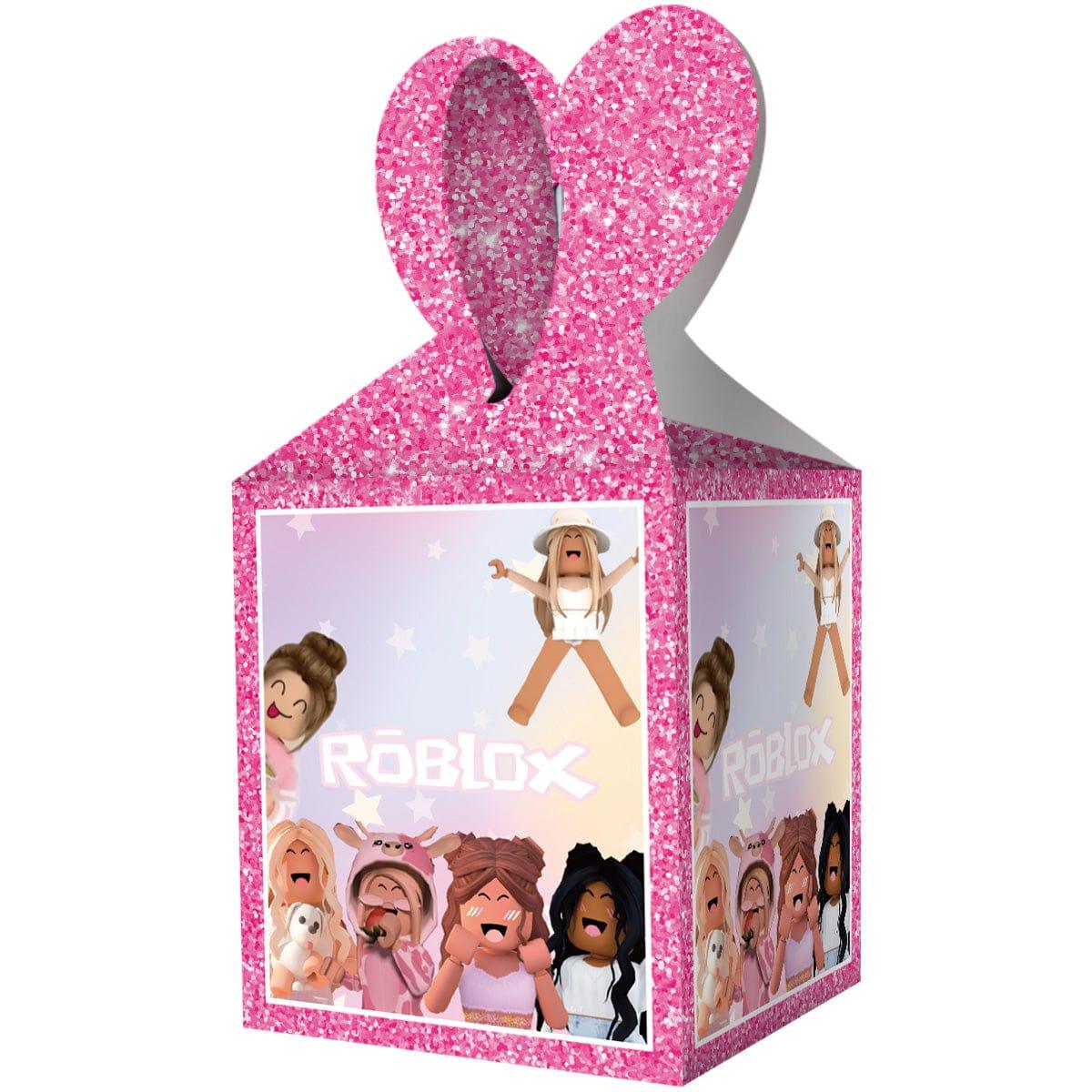 Roblox Girl Favour Boxes, 6 Count - Party Expert