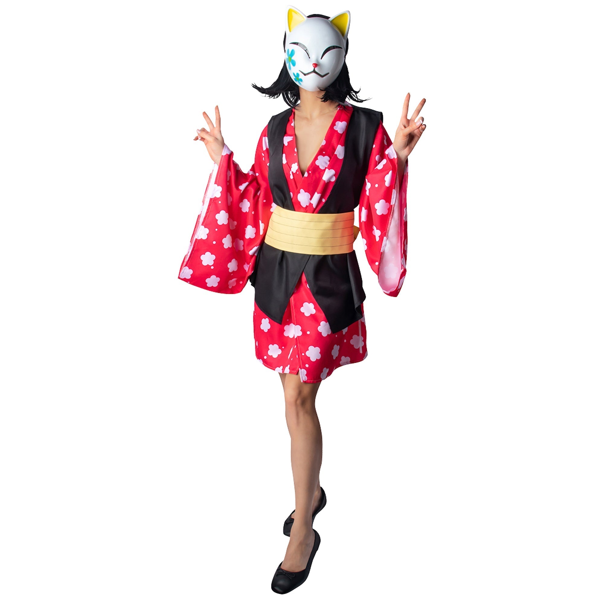 Demon Fox Anime Costume for Adults | Party Expert