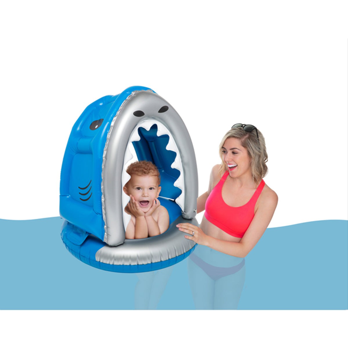 Baby shark pool sales float