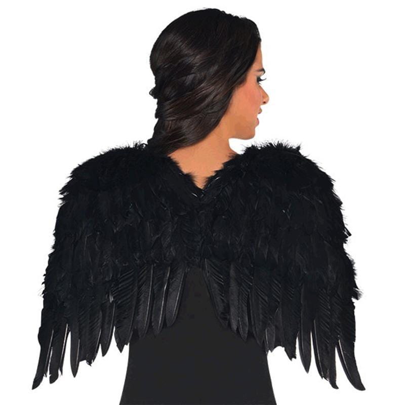Black Feather Wings | Party Expert