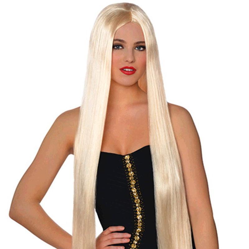 Lavish Blonde Wig for Women Party Expert