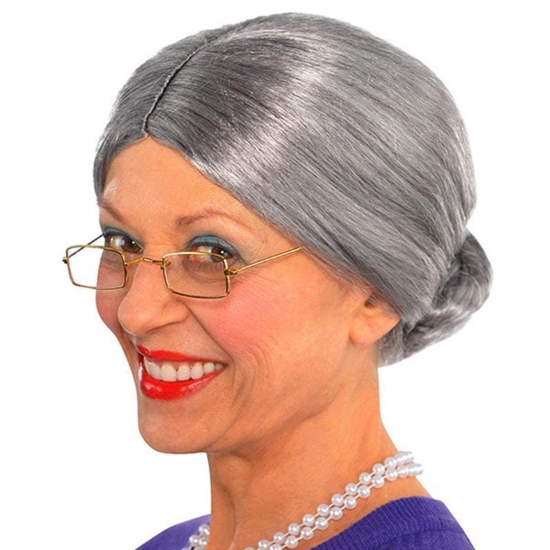 Old Lady Wig for Women Party Expert