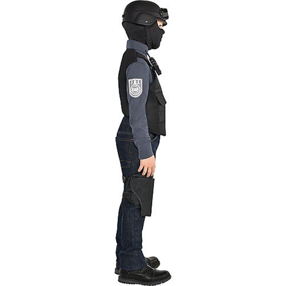 Kit de costume et de jeu de rôle d'agent de police pour enfants