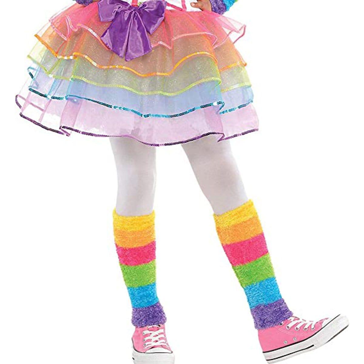 Deguisement Licorne Enfant, Costume de Licorne arc-en-ciel pour Filles,  Licorne Déguisement Accessoireet Bracelet Boucles d'oreilles  Bague,Deguisement