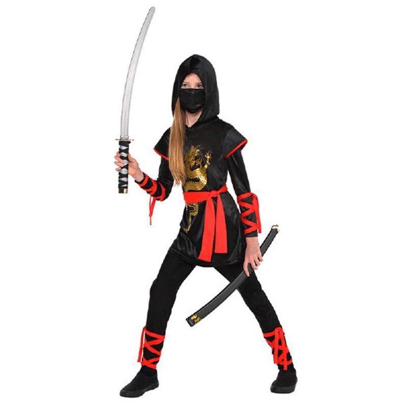 Kids red shop ninja costume