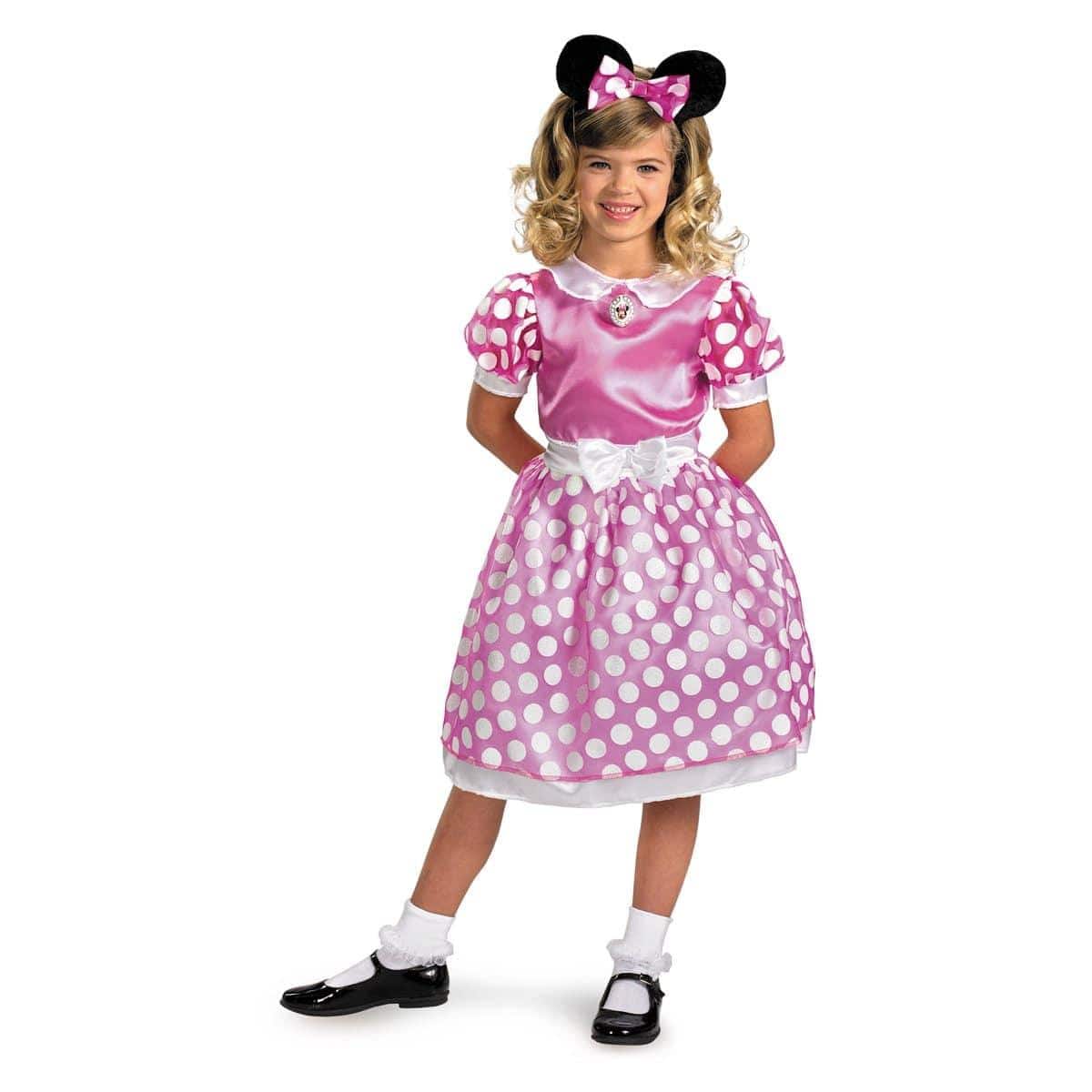 Minnie mouse fancy dress kids hotsell