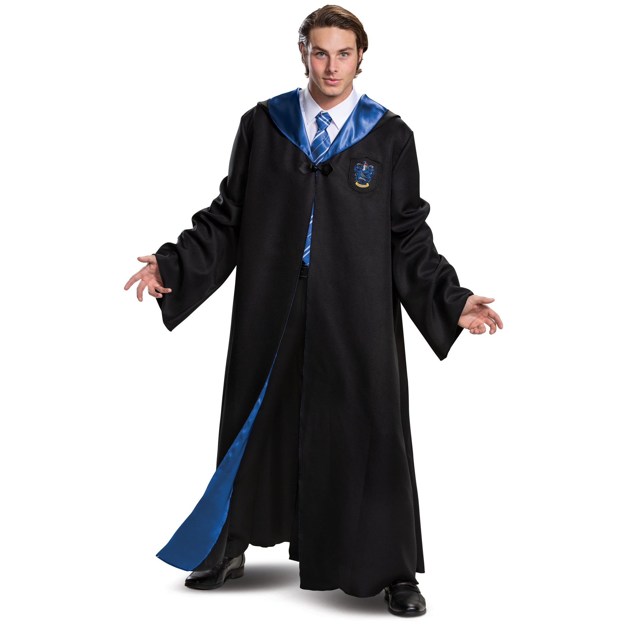 Deluxe Harry Potter Plus Size Adult Ravenclaw Robe Costume 