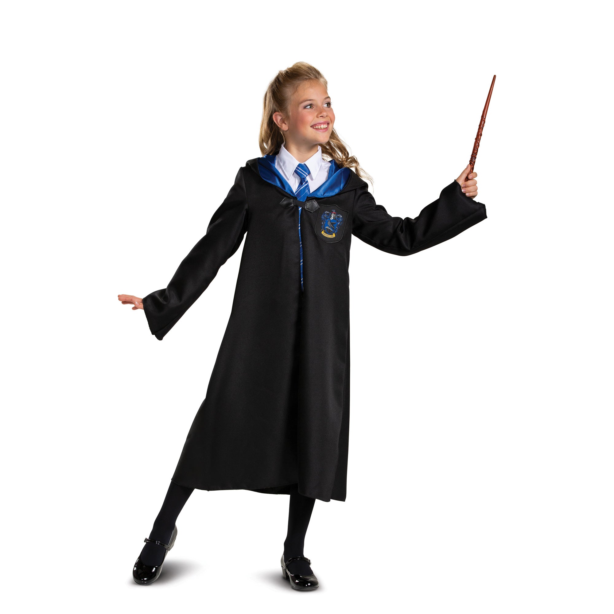 Costume Cosplay Harry Potter pour enfants, robe magique, cape