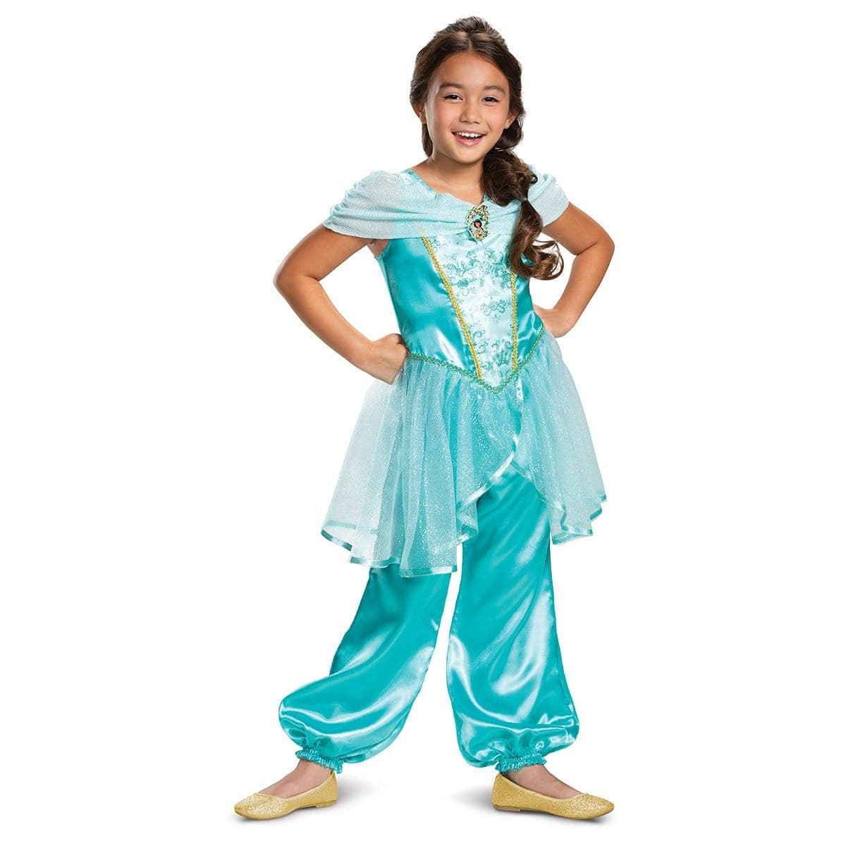 Jasmine Classic Costume for Kids, Aladdin