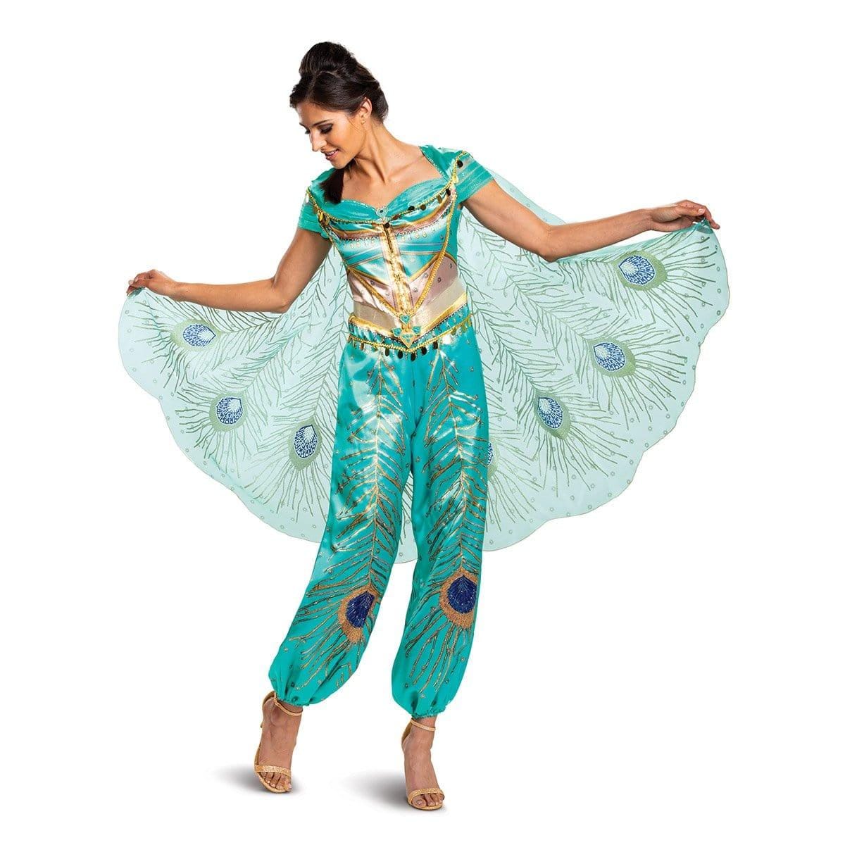 Jasmine Deluxe Costume for Adults Aladdin