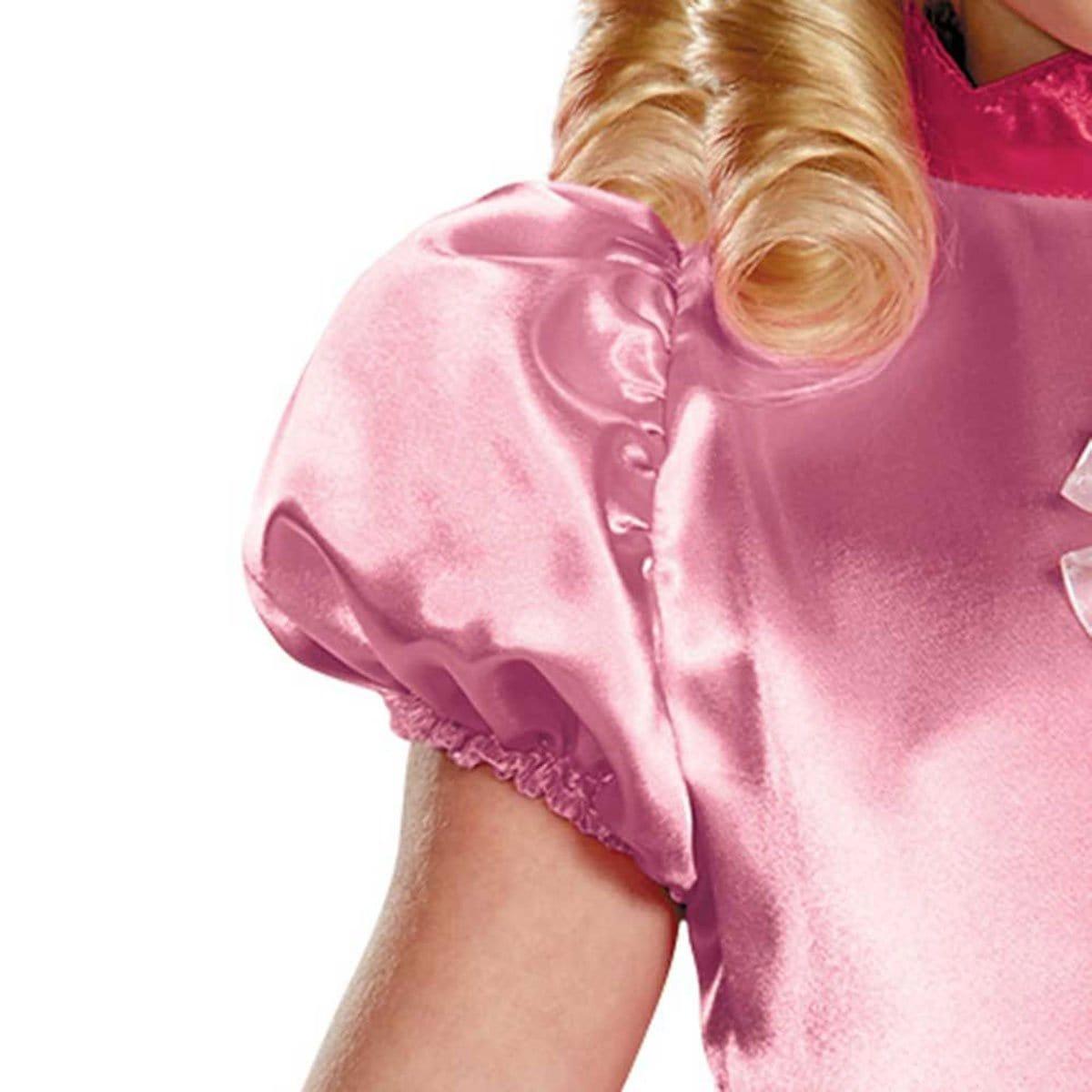 Disguise Princess Peach Deluxe Costumes, Pink, S Femme 