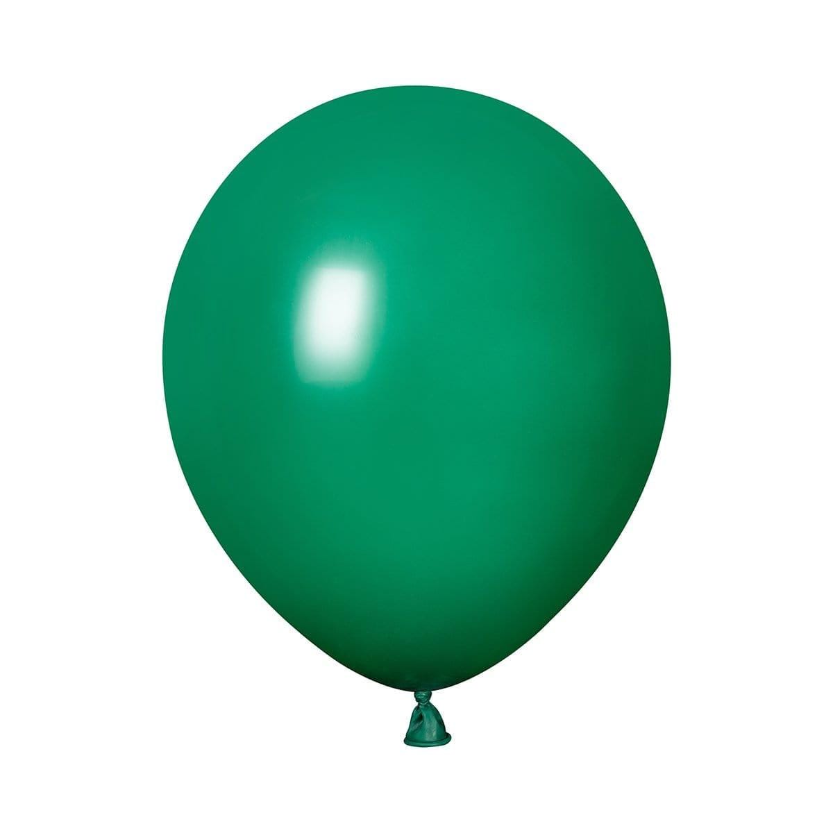 2 Ballons latex 3′ Joyeux Anniversaire Vert