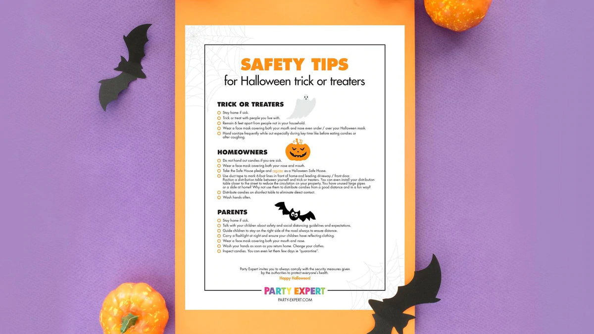 Safety Tips For Halloween Trick Or Treaters – Party Expert