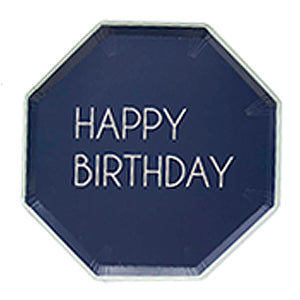 Blue Ombre Happy Birthday Party Supplies and Decorations