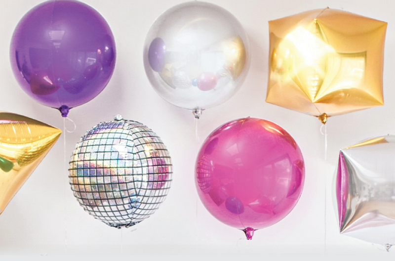 Ballon Hélium : je craque pour une déco d'anniversaire tendance - Idéafête  - Articles de fêtes et décoration