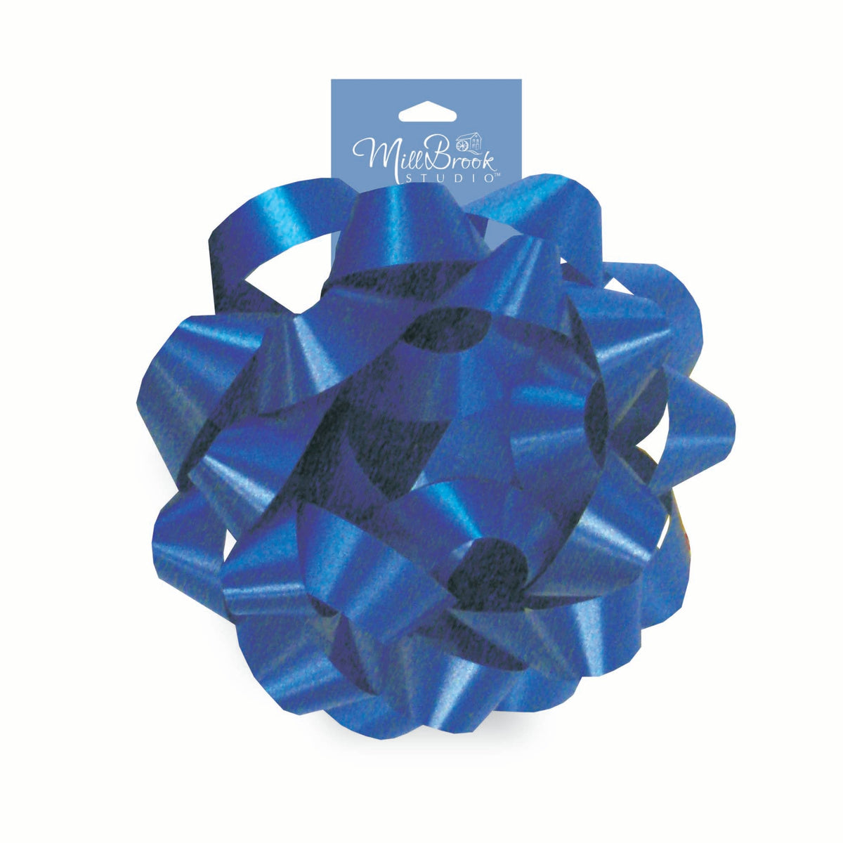 A-LINE Gift Wrap & Bags Dark Blue Gift Confetti Bow, 6 Inches, 1 Count 882636003798