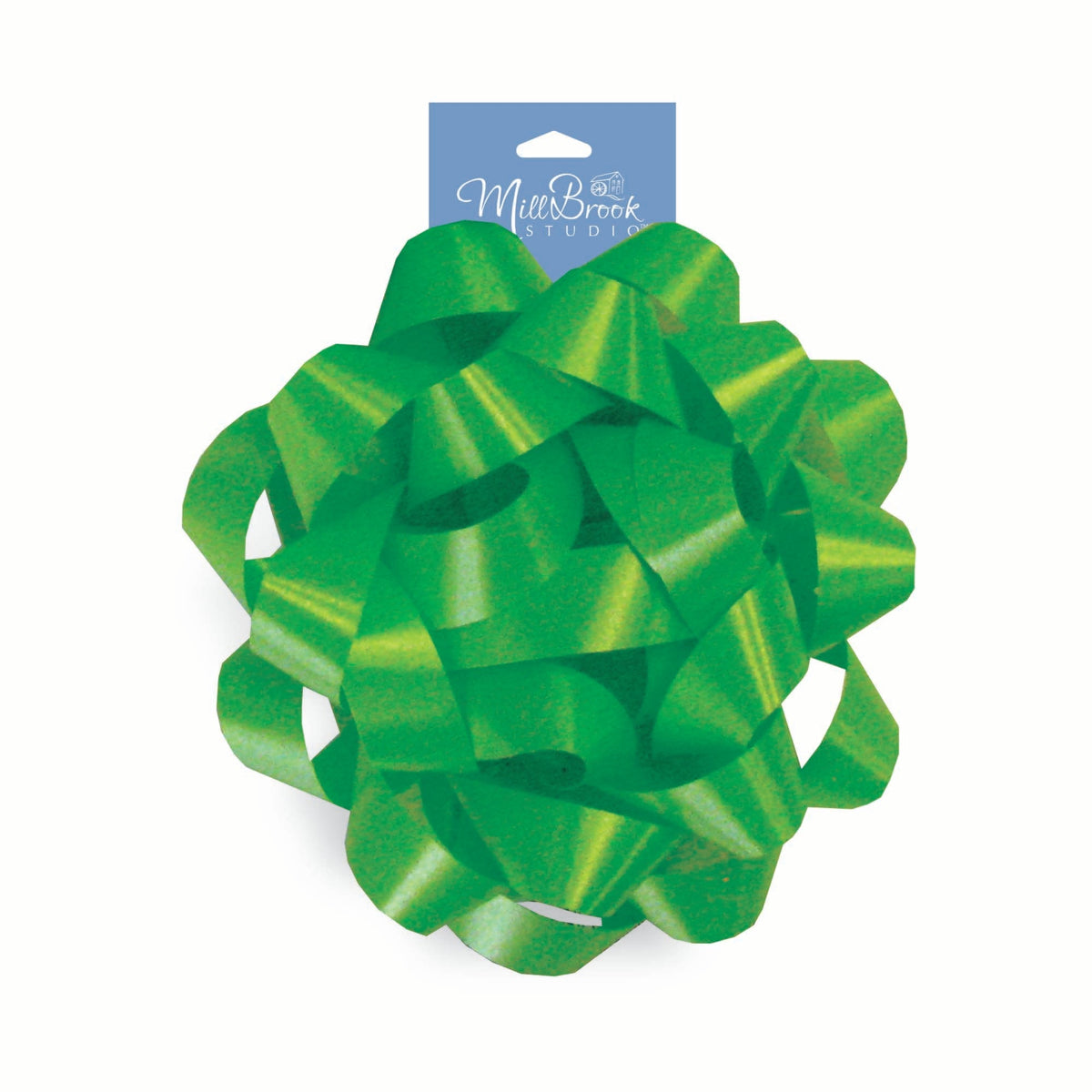 A-LINE Gift Wrap & Bags Green Gift Confetti Bow, 6 Inches, 1 Count 882636003828