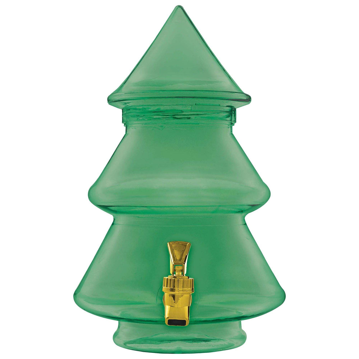 AMSCAN CA Christmas Christmas Tree Plastic Drink Dispenser, 1 Count 192937471203