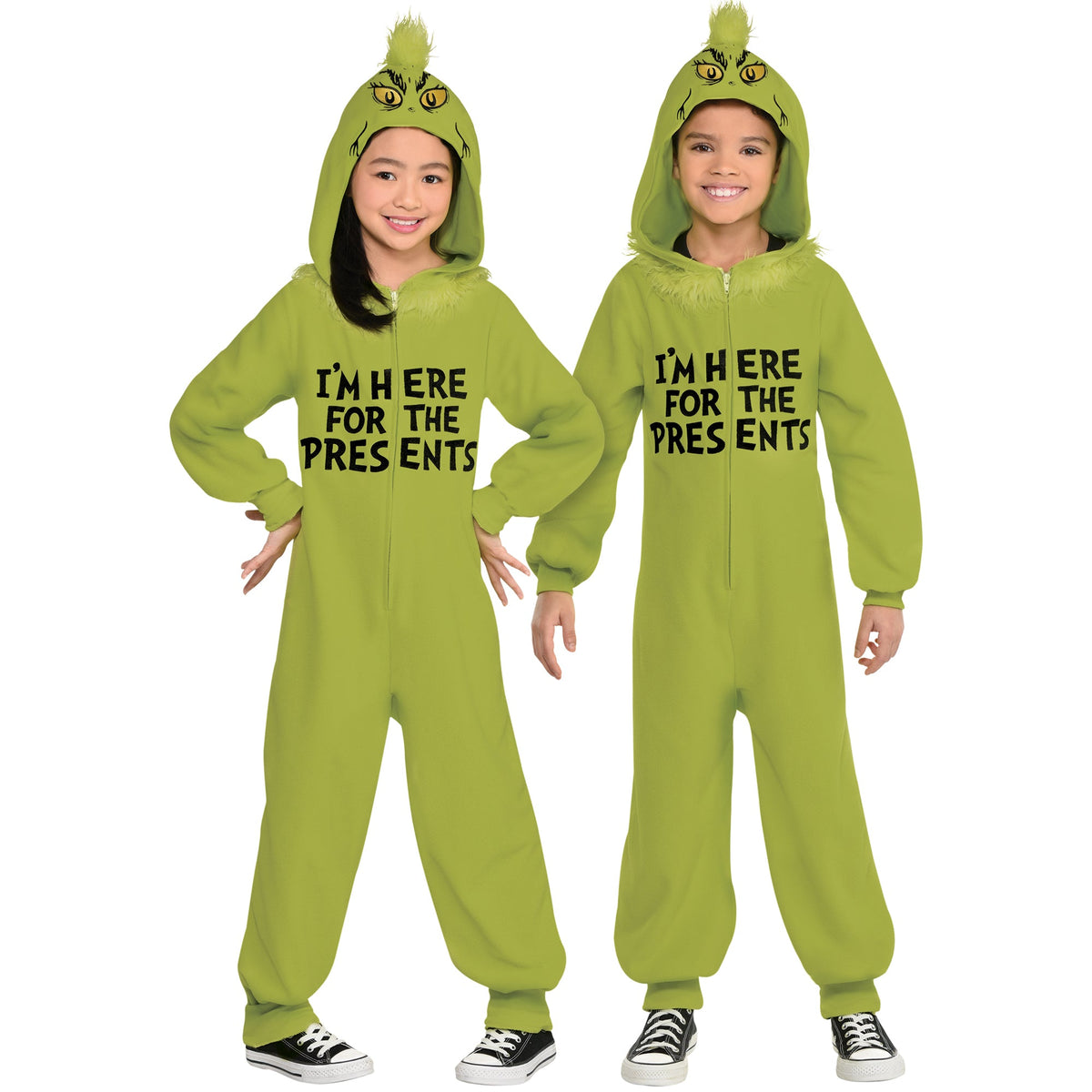 AMSCAN CA Christmas The Grinch Zipster Costume for Kids