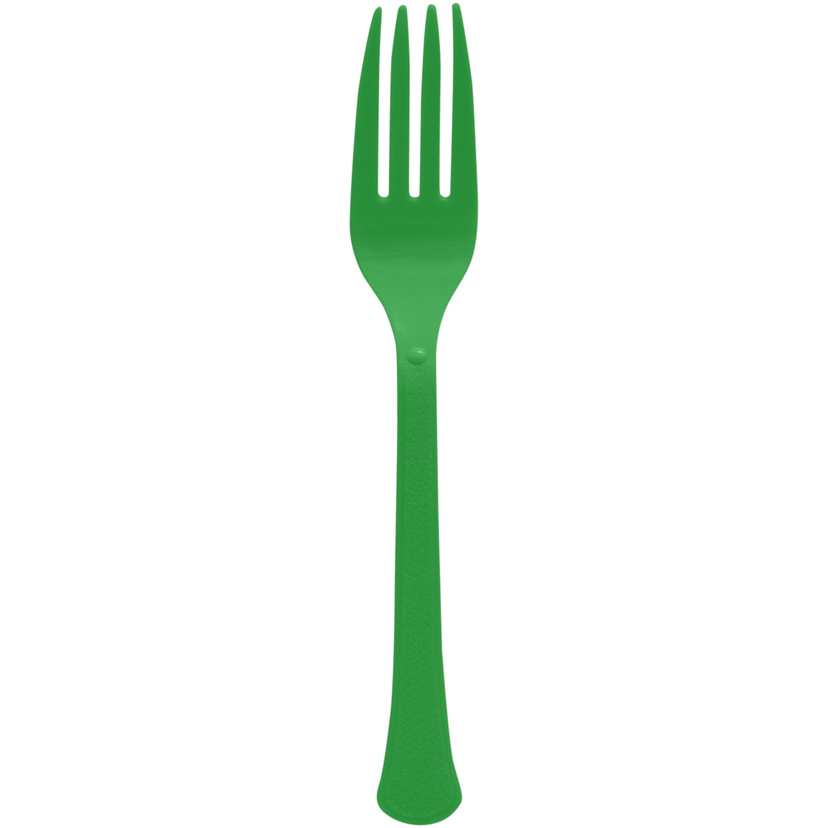 AMSCAN CA Disposable-Plasticware Festive Green Plastic Forks, 20 Count 192937434338