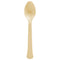 AMSCAN CA Disposable-Plasticware Gold Plastic Spoons, 20 Count 192937434949