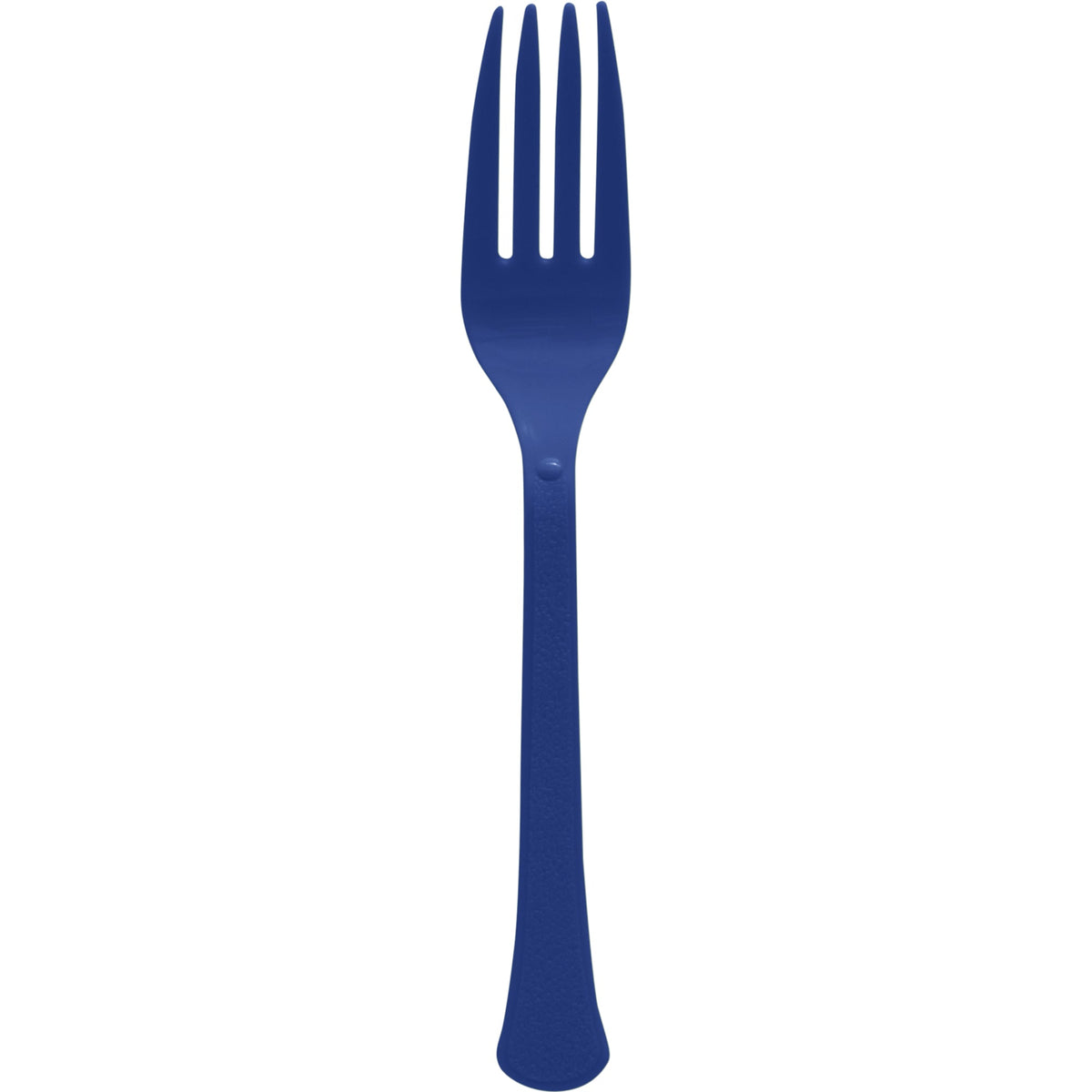 AMSCAN CA Disposable-Plasticware Navy Blue Plastic Forks, 20 Count 192937434468