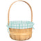 AMSCAN CA Easter Wood Chip Basket, Blue 192937311639