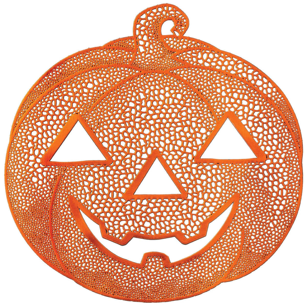 AMSCAN CA Halloween Wicked Haunting Jack-O-Lantern Placemat, 15 Inches, 1 Count