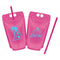 AMSCAN CA Kids Birthday Barbie Malibu Beach Birthday Drink Pouch, 8 Count