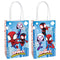 AMSCAN CA Kids Birthday Marvel Spidey and His Amazing Friends Printed Kraft Favour Paper Bags, 8 Count 192937343098