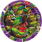 UNIQUE PARTY FAVORS Kids Birthday Ninja Turtles: Mutant Mayhem Birthday Large Round Lunch Paper Plates, 9 Inches, 8 Count