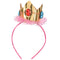 AMSCAN CA Kids Birthday Super Mario Bros Birthday Princess Peach Headband, 1 Count