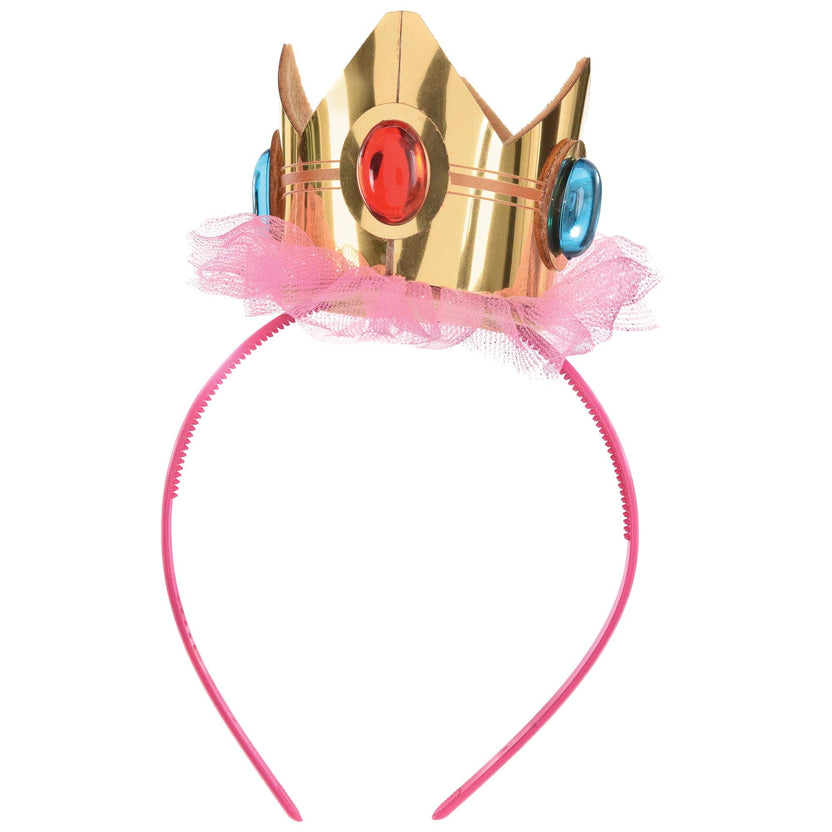 Super Mario Bros Birthday Princess Peach Headband | Party Supplies ...