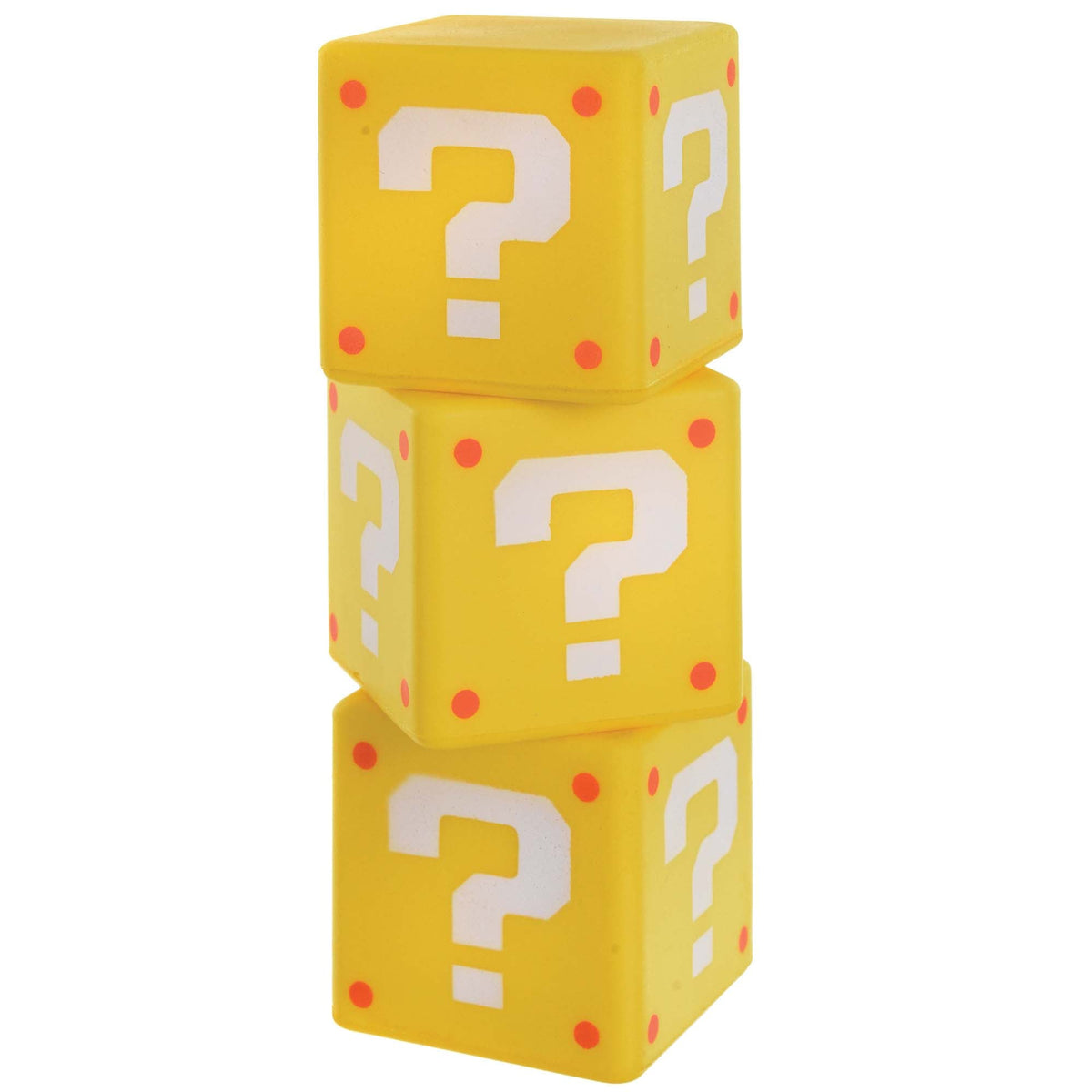 AMSCAN CA Kids Birthday Super Mario Bros Foam Party Favour Mystery Blocks, 8 Count