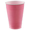 AMSCAN CA Plasticware New Pink Plastic Cups, 12 oz., 20 Count 192937264614