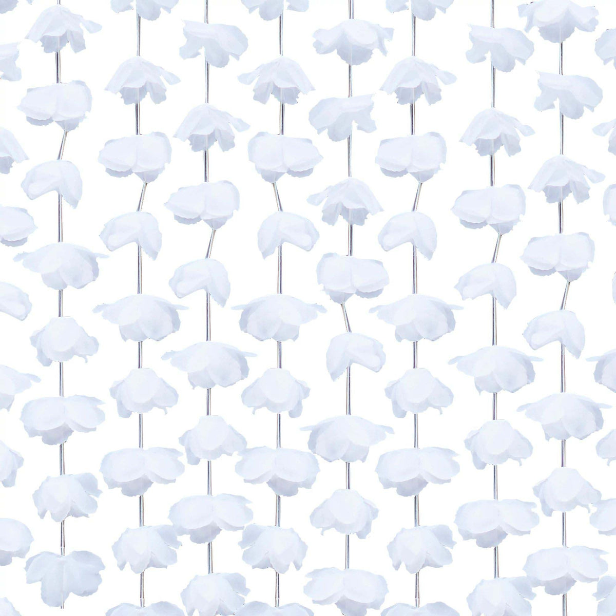 AMSCAN CA Wedding Cotton Floral Backdrop, 1 Count