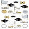 BEISTLE COMPANY Graduation Graduation Photobooth Accessories, 11 Count 034689078975