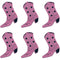 BEISTLE COMPANY Theme Party Western Pink Foil Cowboy Boots Cutouts, 16 Inches, 6 Count 034689049029