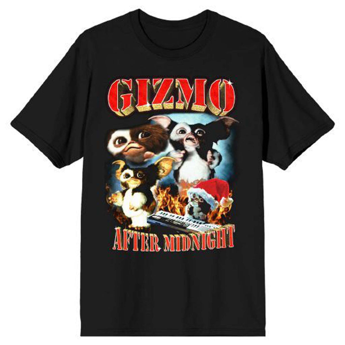 BIOWORLD Costume Accessories Gizmo After Midnight T-Shirt for Adults, Gremlins