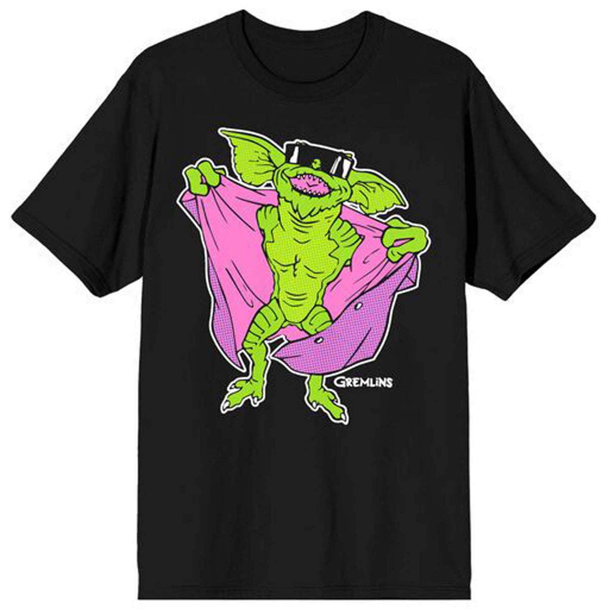 BIOWORLD Costume Accessories Gremlin Flashing T-Shirt for Adults