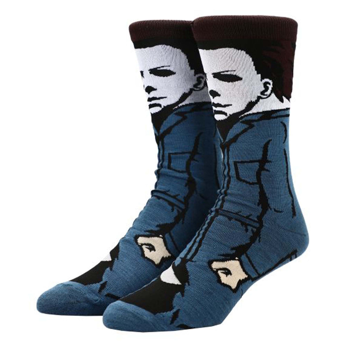 BIOWORLD Costume Accessories Halloween Michael Myers Crew Socks for Adult, 1 Pair 661261307484