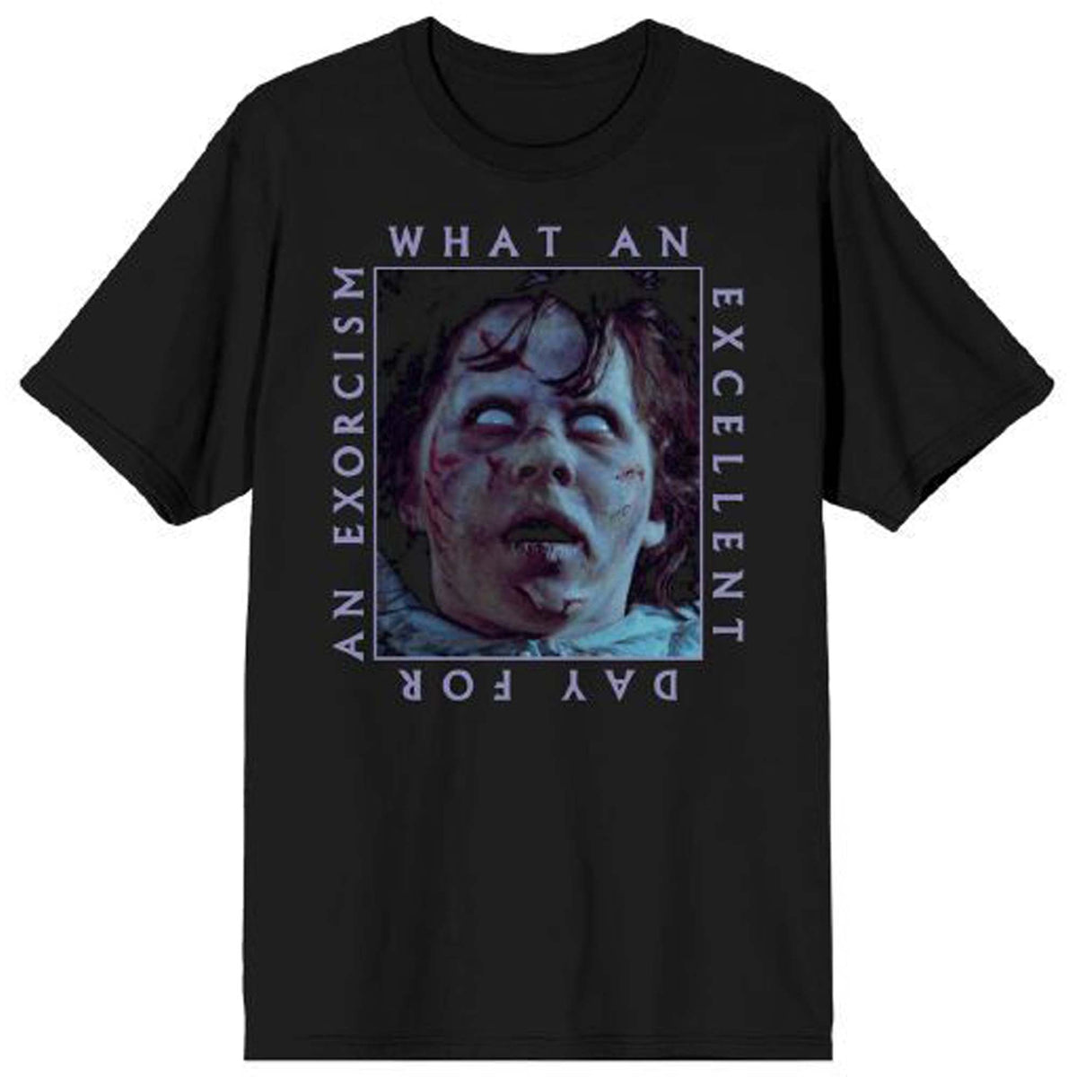 BIOWORLD Costume Accessories Possessed Girl T-Shirt for Adults, The Exorcist