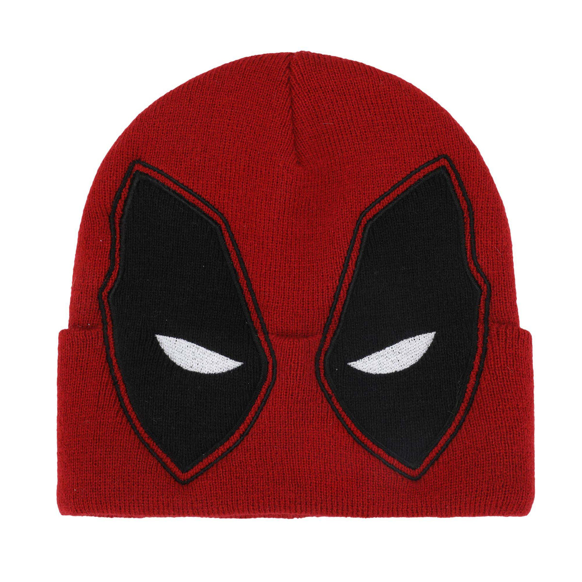 BIOWORLD Halloween Deadpool Mask Beanie, Marvel, Red 661261410917